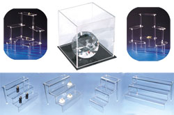 countertop acrylic displays