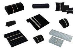 velvet bracelet displays