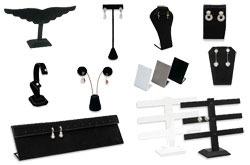 velvet earring displays