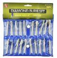 20PC Diamond Bur Set W/1/4" Shank.