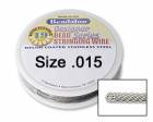 Beadalon Wire 19 Strand : .015  Bright