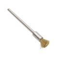 1/4" END BRASS BRUSH CRIMPED