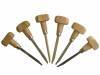 ( GR1 ) Jewelers Gravers W/Wooden Handles, Set Of 6