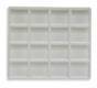 Sixteen Compartment Flocked Tray Liners (1/2 Size)