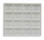 Sixteen Compartment Flocked Tray Liners (1/2 Size)