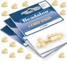 C-Crimp Cord Ends - Gold Plated